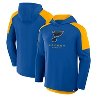 Sweat à capuche de transition Fanatics Royal St. Louis Blues Meta Game pour homme