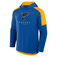 Sweat à capuche de transition Fanatics Royal St. Louis Blues Meta Game pour homme