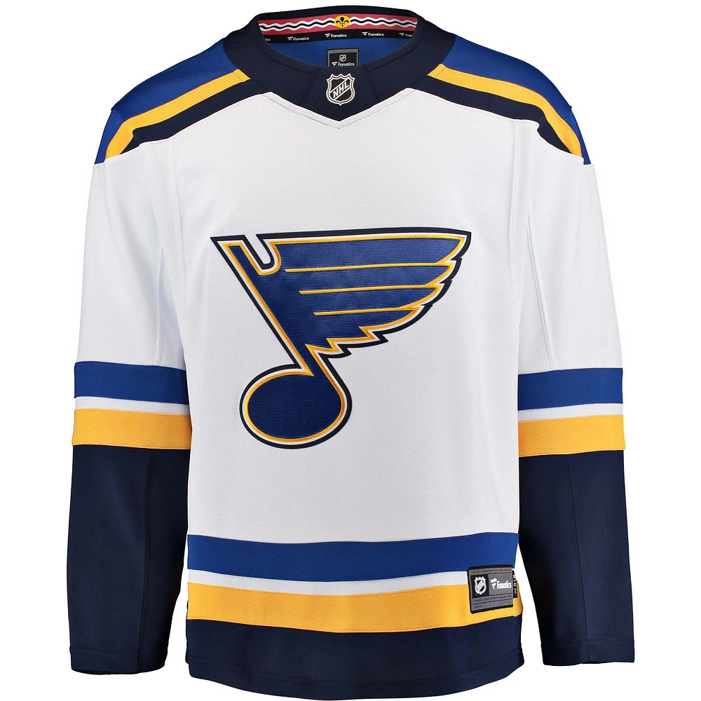 Fanatiques pour hommes de marque White St.Louis Blues Breakaway - Maillot vierge