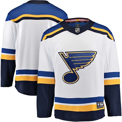 Fanatiques pour hommes de marque White St.Louis Blues Breakaway - Maillot vierge