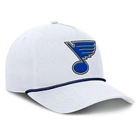 Men's Fanatics White St. Louis Blues Rope A-Frame Adjustable Hat