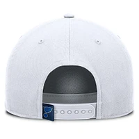 Men's Fanatics White St. Louis Blues Rope A-Frame Adjustable Hat