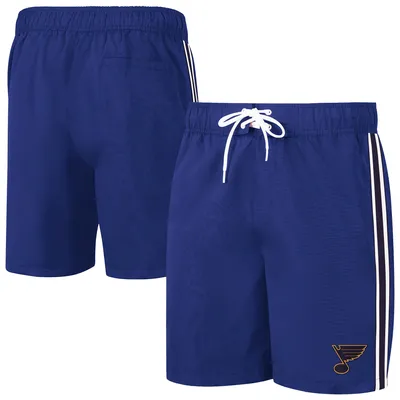 St. Louis Blues G-III Sports by Carl Banks Sand Beach Swim Shorts - Blue