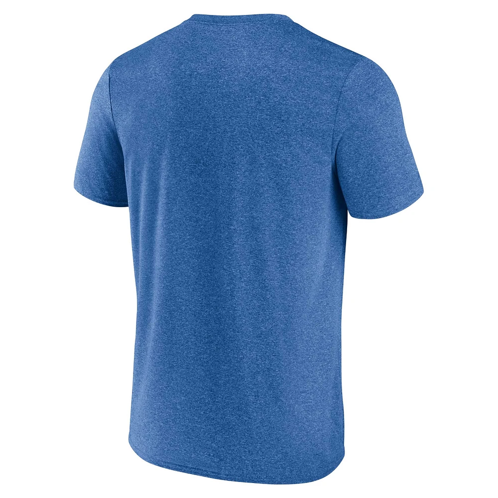 T-shirt bleu chiné pour homme St. Louis Blues Playmaker