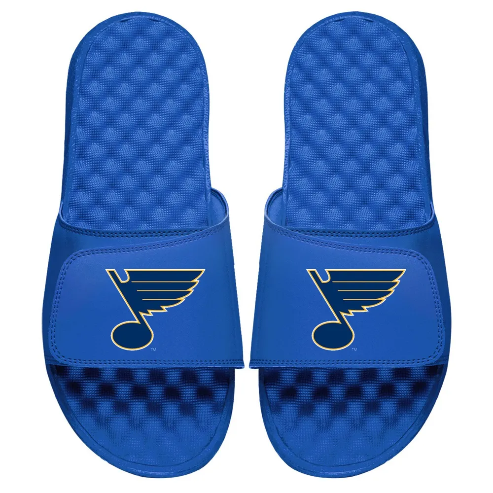 St. Louis Blues Sandals, Blues Flip Flops, Slip-On Sandals
