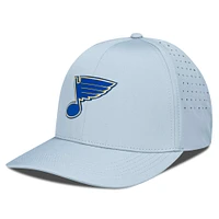 Casquette Zeta Insignia Core Flex grise pour homme des Blues de St. Louis Levelwear