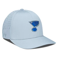 Casquette Zeta Insignia Core Flex grise pour homme des Blues de St. Louis Levelwear