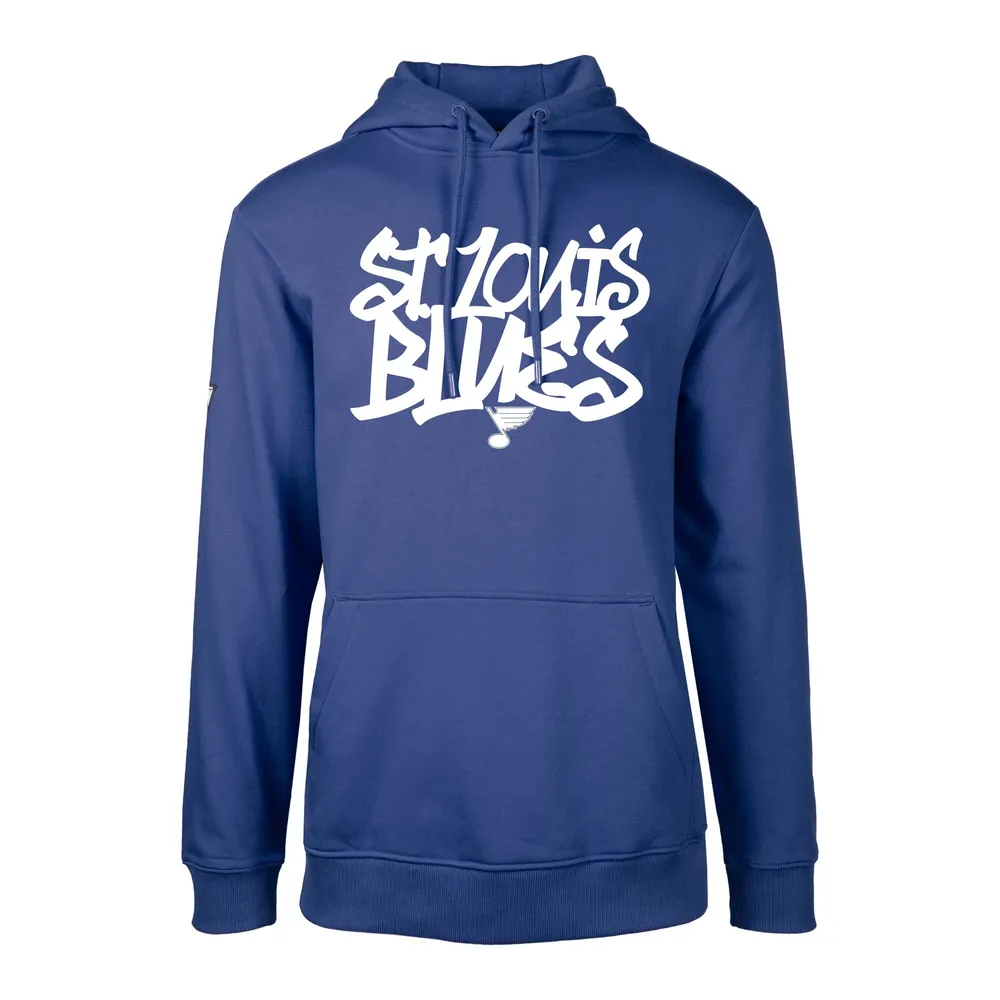 Lids St. Louis Blues Youth Team Lock Up Pullover Hoodie - Royal
