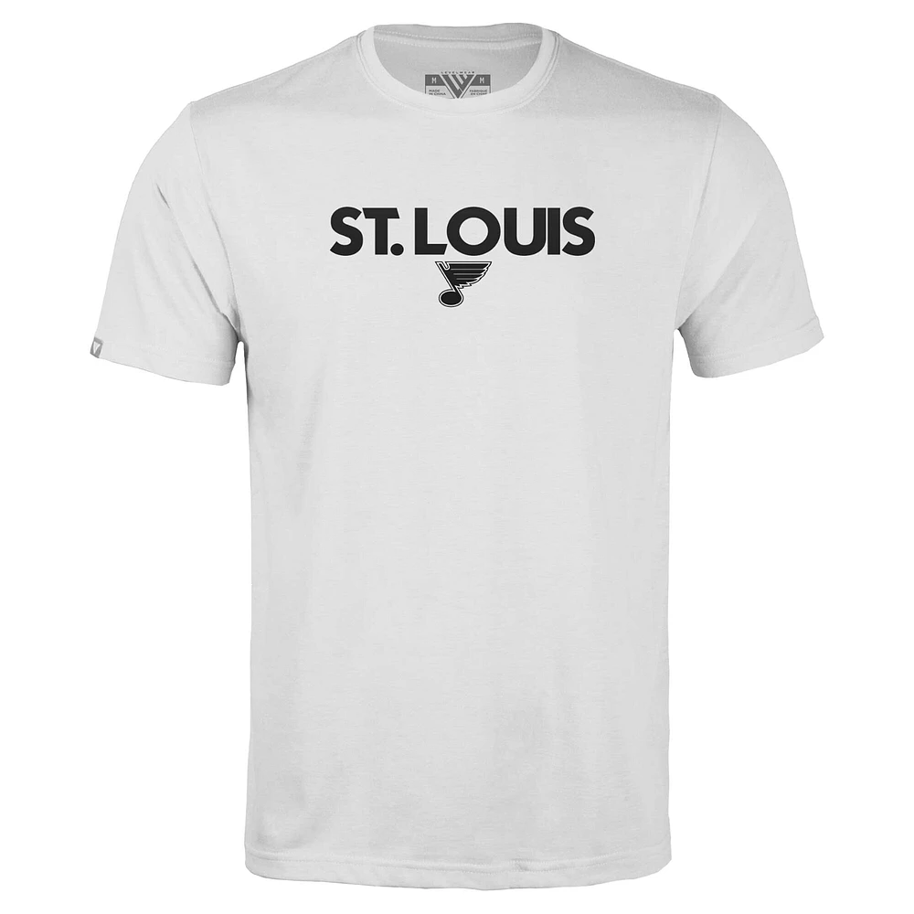 Men's Levelwear  White St. Louis Blues Richmond City Capsule T-Shirt