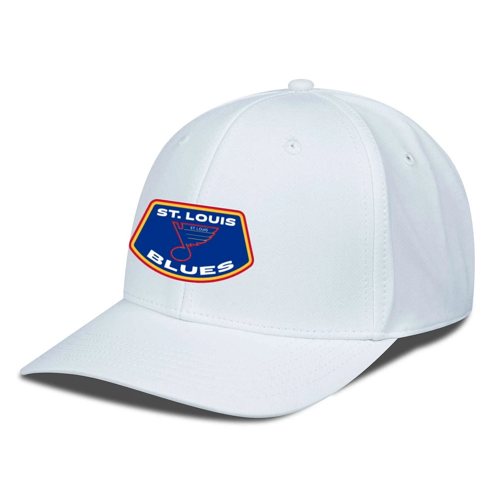 Men's Levelwear White St. Louis Blues Rise Skylight Flex Hat