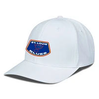 Men's Levelwear White St. Louis Blues Rise Skylight Flex Hat