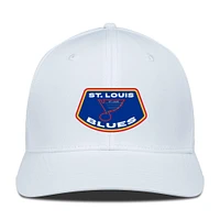 Men's Levelwear White St. Louis Blues Rise Skylight Flex Hat