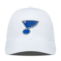Men's Levelwear White St. Louis Blues Zephyr Insignia Core Structured Adjustable Hat