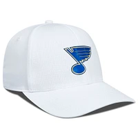 Men's Levelwear White St. Louis Blues Zephyr Insignia Core Structured Adjustable Hat