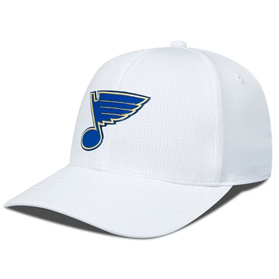 Men's Levelwear White St. Louis Blues Zephyr Insignia Core Structured Adjustable Hat