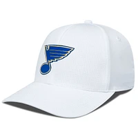 Men's Levelwear White St. Louis Blues Zephyr Insignia Core Structured Adjustable Hat