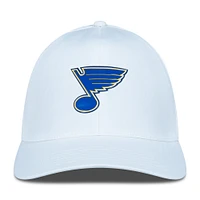 Men's Levelwear White St. Louis Blues Zeta Insignia Core Flex Hat