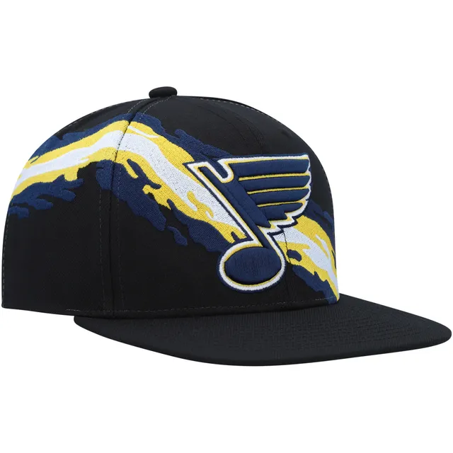 St. Louis Blues Mitchell & Ness Vintage Fitted Hat - Navy