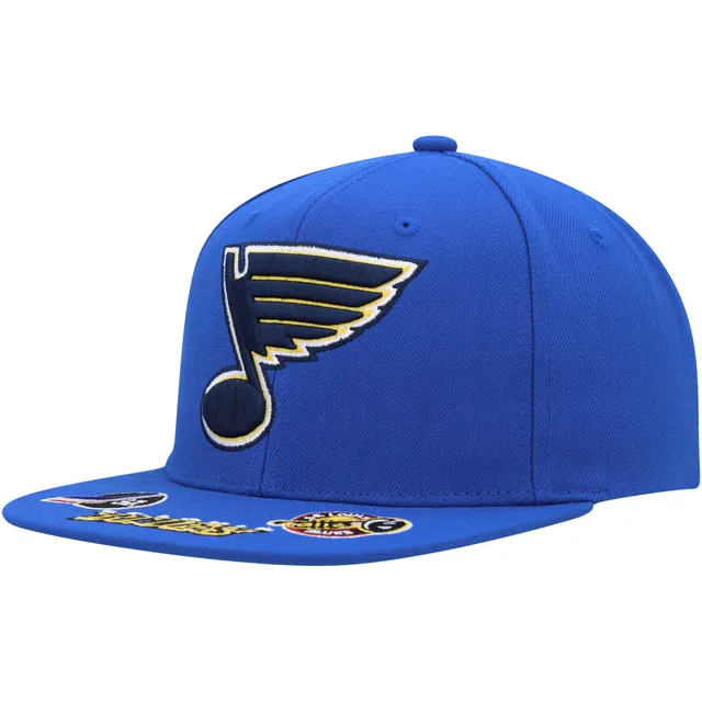 St. Louis Blues Mitchell & Ness Vintage Paintbrush Snapback Hat