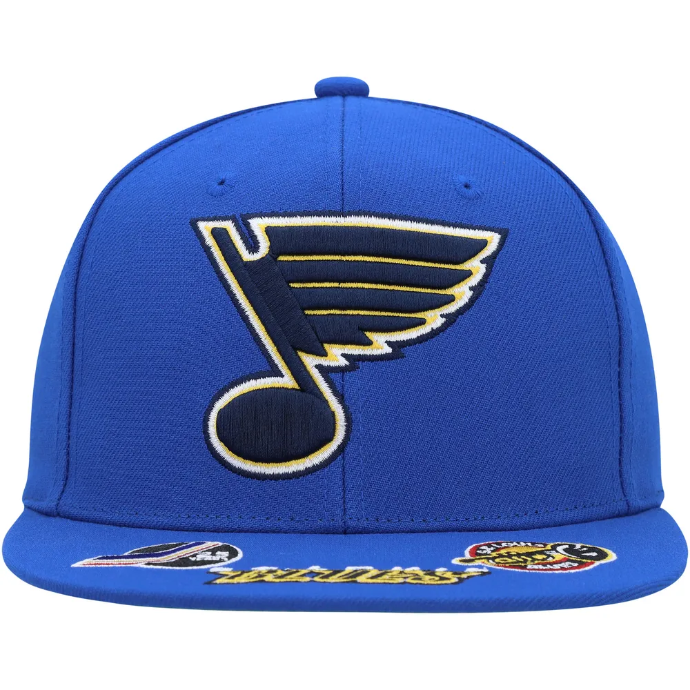 Mitchell & Ness Men's St. Louis Blues Alternate Flip Snapback Hat