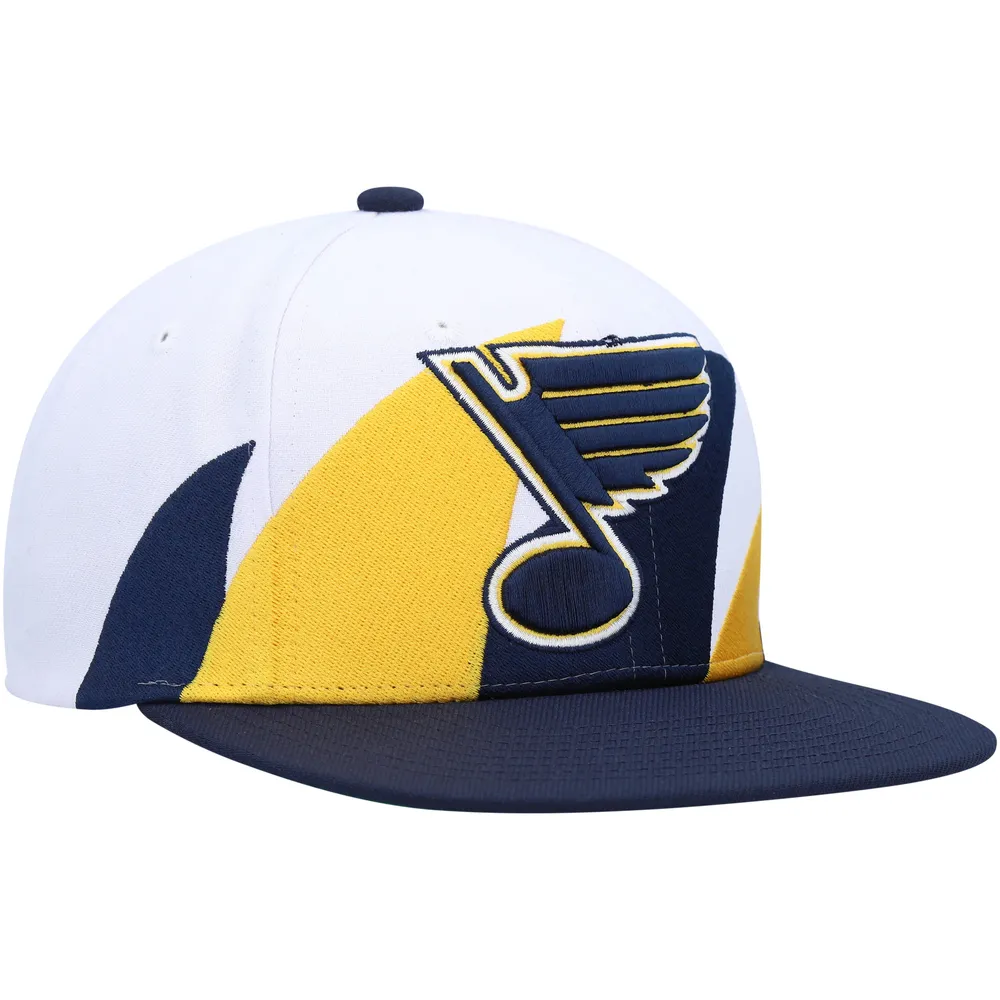 Lids St. Louis Blues Mitchell & Ness Vintage Fitted Hat - Navy