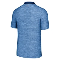 Polo raglan stratégique MSX by Michael Strahan pour hommes, bleu St. Louis Blues