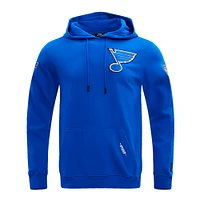 Sweat à capuche classique Pro Standard bleu St. Louis Blues pour hommes