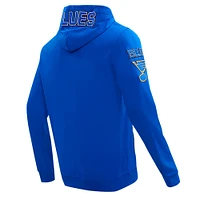 Sweat à capuche classique Pro Standard bleu St. Louis Blues pour hommes