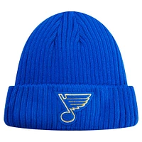 Bonnet en tricot à revers Pro Standard Royal St. Louis Blues Classic Core pour hommes