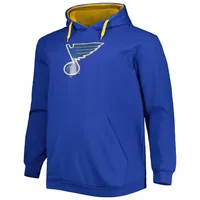 Profile Women's Heather Royal St. Louis Blues Plus Size Fleece Pullover Hoodie