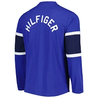 Haut à manches longues lacets Tommy Hilfiger Blues St. Louis Walter pour homme