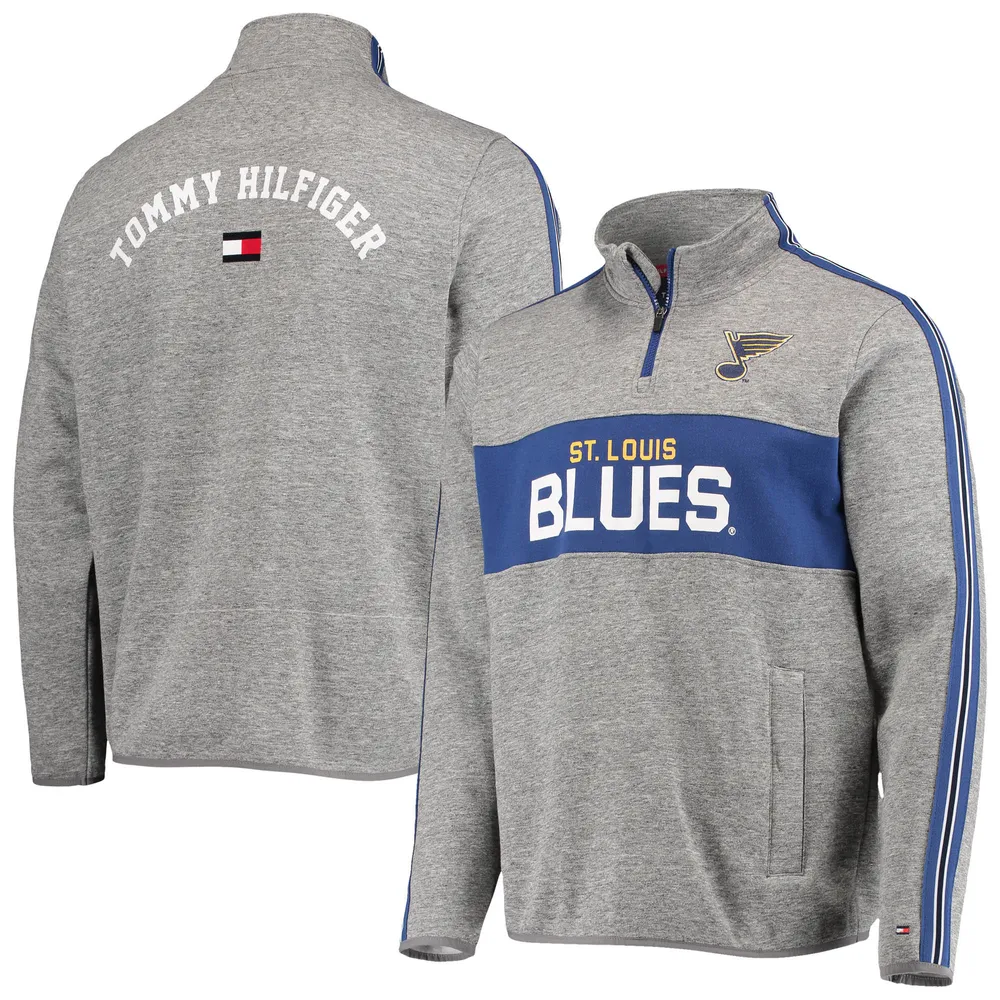 tempo nevø omfatte Lids St. Louis Blues Tommy Hilfiger Mario Quarter-Zip Jacket - Heathered  Gray | Green Tree Mall