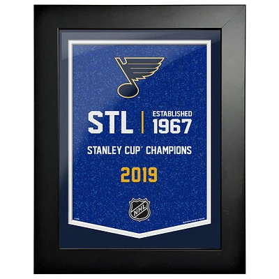 St. Louis Blues - Oeuvre encadrée Team Empire 12'' x 16''
