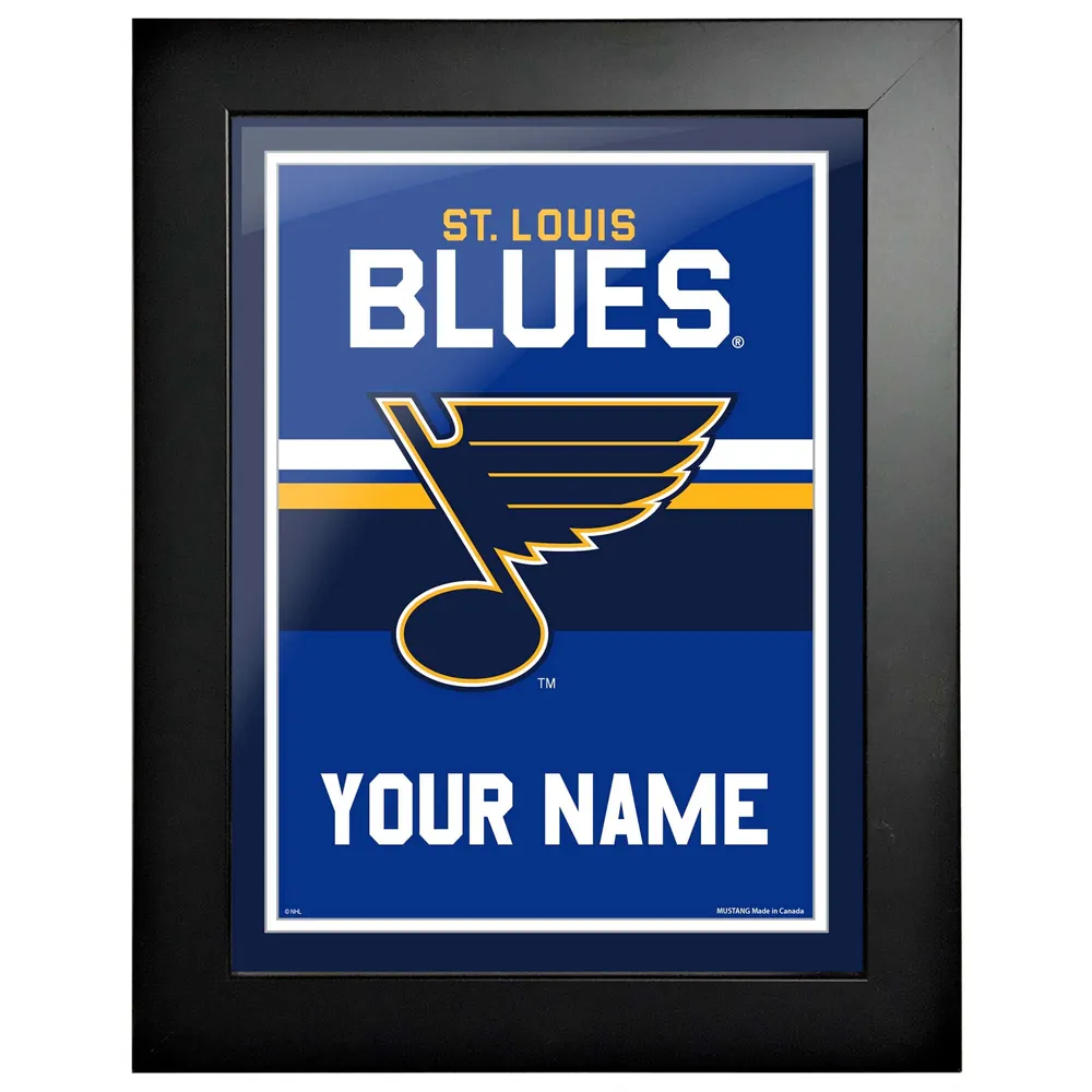 St. Louis Blues - Cadre photo personnalisé pour équipe de 12'' x 16''