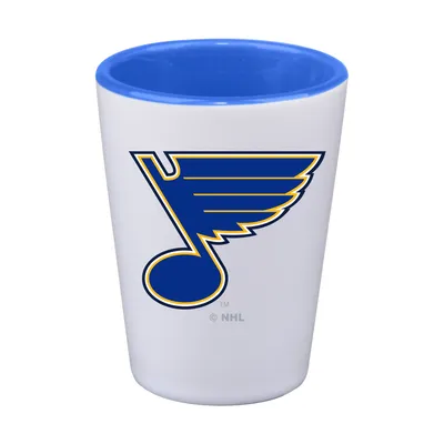 St. Louis Blues 2 oz. Verre à liqueur de couleur intérieure