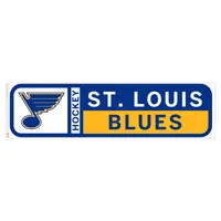 St. Louis Blues - 90'' x 23'' Logo de l'équipe Sticker mural repositionnable