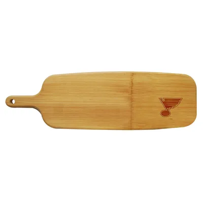 St. Louis Blues Bamboo Paddle Cutting and Serving Board