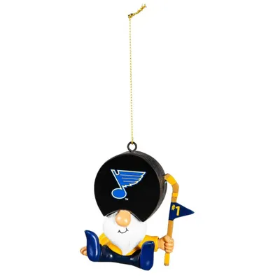St. Louis Blues Fan Gnome Ornament
