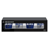 Ensemble de quatre verres à shot St. Louis Blues