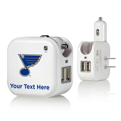 St. Louis Blues Personalized 2-In-1 USB Charger