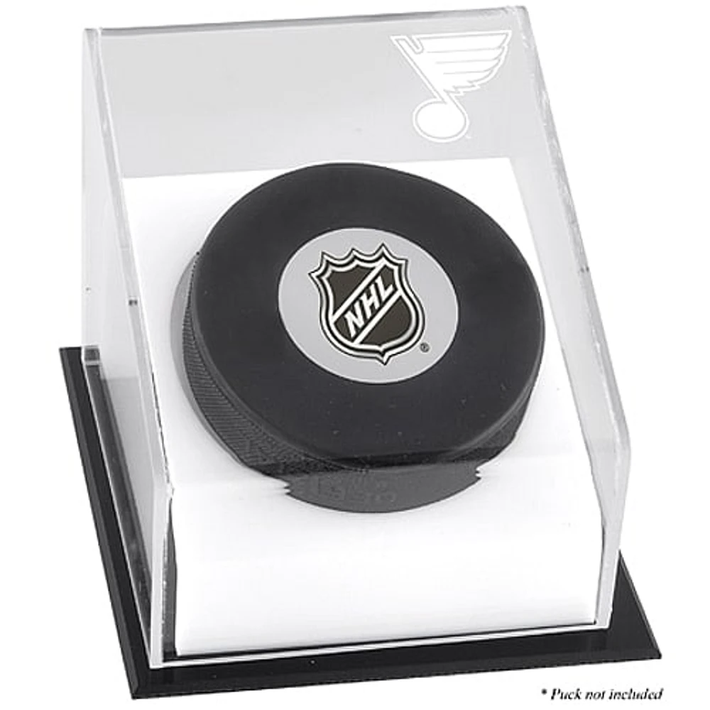 Vitrine de luxe avec logo des Blues de St. Louis