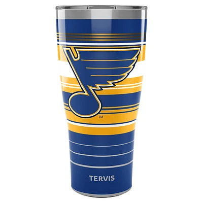 Tervis St.Louis Blues 30oz. Gobelet en acier inoxydable à rayures Hype