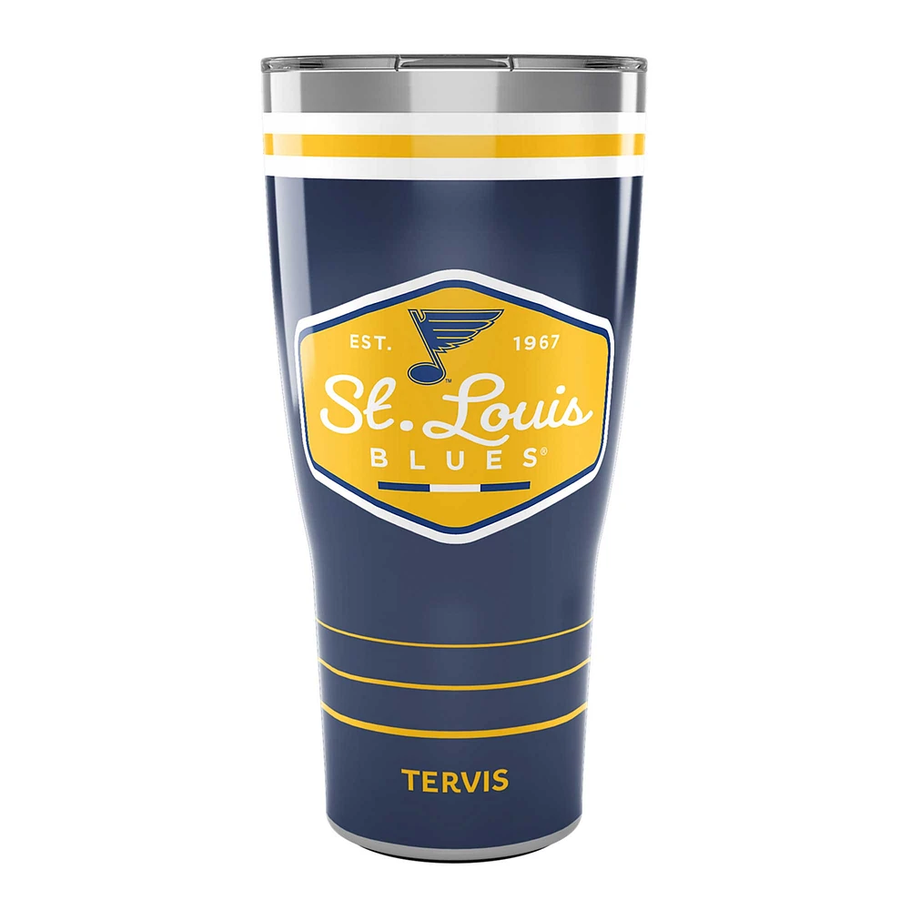 Tervis St.Louis Blues 30oz. Gobelet rétro en acier inoxydable