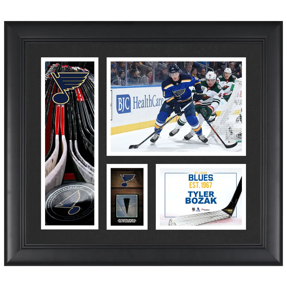 Lids Tyler Bozak St. Louis Blues Fanatics Authentic Framed 15 x 17 Player  Collage with a Piece of Game-Used Puck