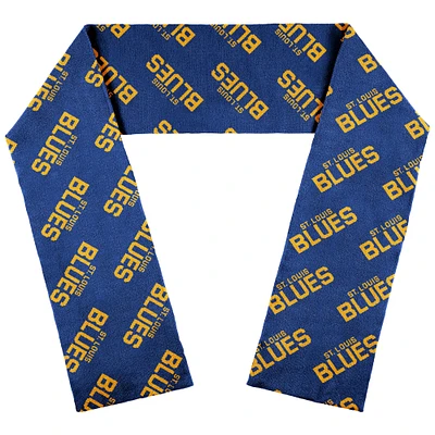 WEAR by Erin Andrews Foulard avec le mot-symbole de l'équipe des Blues de St. Louis