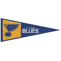 WinCraft St. Louis Blues Fanion en laine avec logo principal 13" x 32"