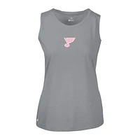 Débardeur gris à logo Macy Core pour la fête des mères St. Louis Blues femme Levelwear