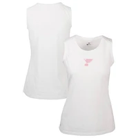 Débardeur blanc à logo Macy Core pour la fête des mères St. Louis Blues femme Levelwear