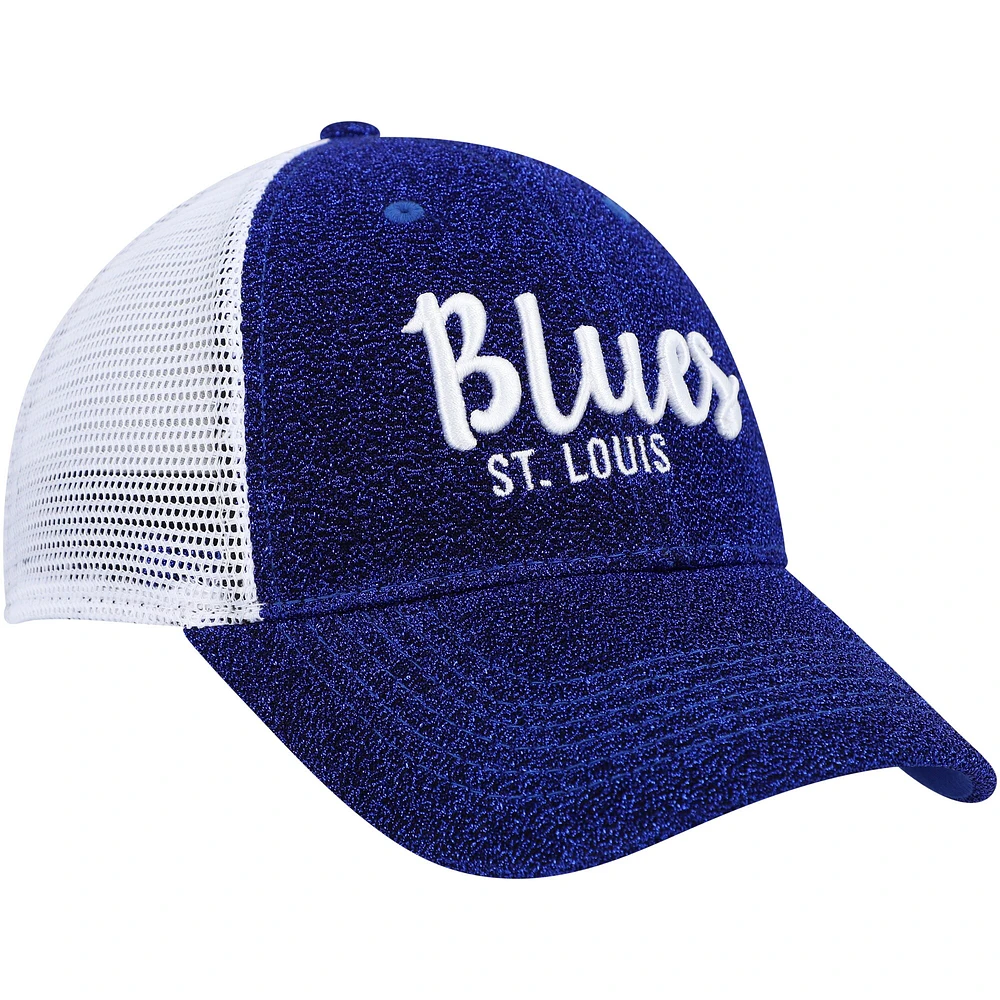 Casquette '47 Blue/White St. Louis Blues Encore MVP Trucker Snapback pour femme