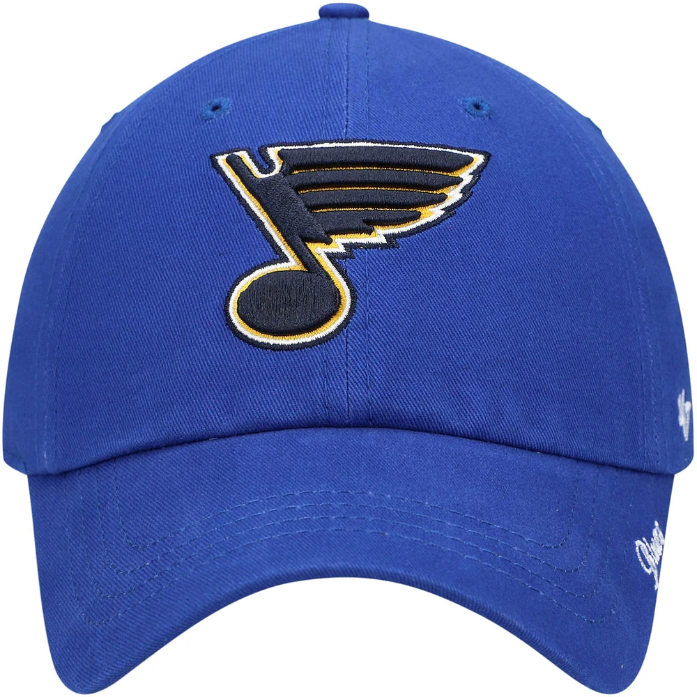 '47 Bleu St. Louis Blues Team Miata Clean Up Casquette réglable pour femme